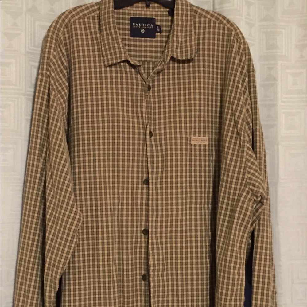Men's Nautica long sleeve button up